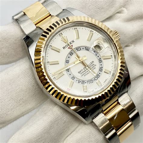 rolex sky dweller watch width